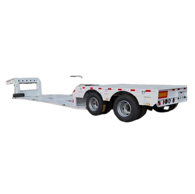 최대 운용량 20001-25000 kg CIMC 표준 다리 지원과 함께 낮은 바닥 반 트레일러