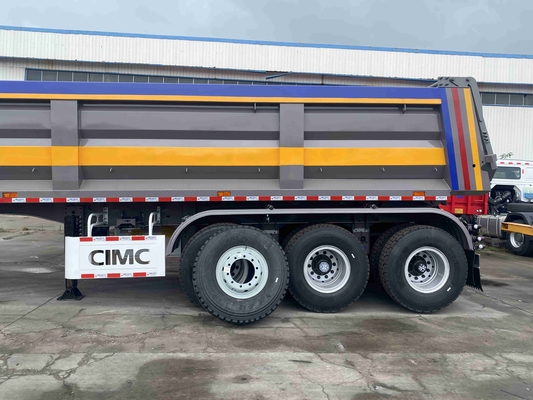 CIMC 고성능 3축 반류착장 트럭 인벤토리 운송 트럭