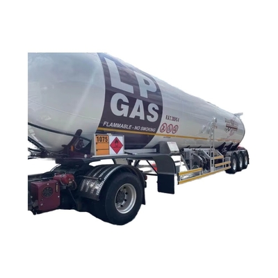 Arica에서 높은 안전 LPG 탱크 반 트레일러 판매: 액화 석유 가스의 안전하고 효율적인 운송을 위해 설계