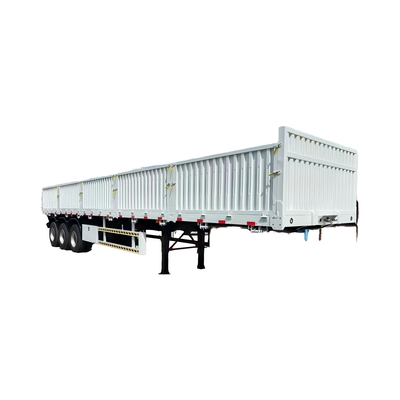 CIMC 30- 80tons 3axles 다기능 울타리 반 트레일러 운송 동물 식량 곡물 및 다른 대량 울타리 트럭