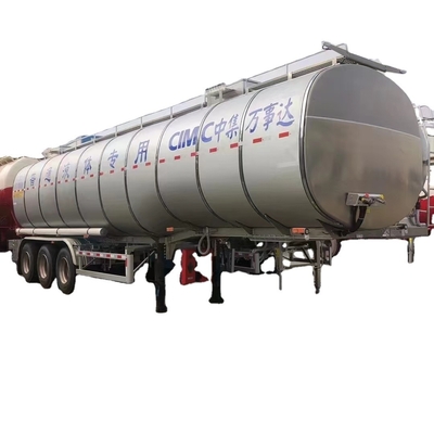 CIMC 3 축 철 S30408 11450*2500*3900mm 총 질량 40T 기판 질량 8200 사용 EHA 접시 끝 4.5mm 두께 일반 액체 탱크