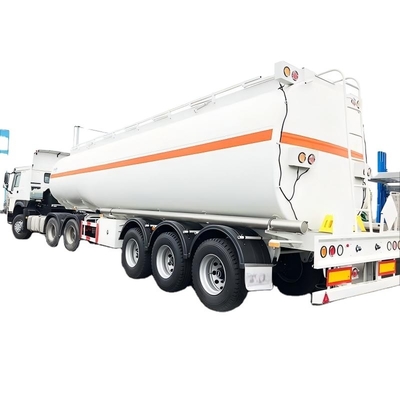 CIMC 3 축 30000L/40000L/50000L /60000L 탄소 / 스테인레스 스틸 오일 / 연료 / 디젤 / 가솔린 / 물 / 우유 탱커 트럭 반 트레일러