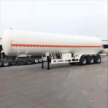 고 안전 LPG 탱크 반 트레일러 액화 석유 가스의 안전하고 효율적인 운송