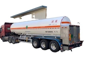 높은 안전 LPG 탱크 반 트레일러 판매 아리카에서: 액화 석유 가스의 안전하고 효율적인 운송을 위해 설계