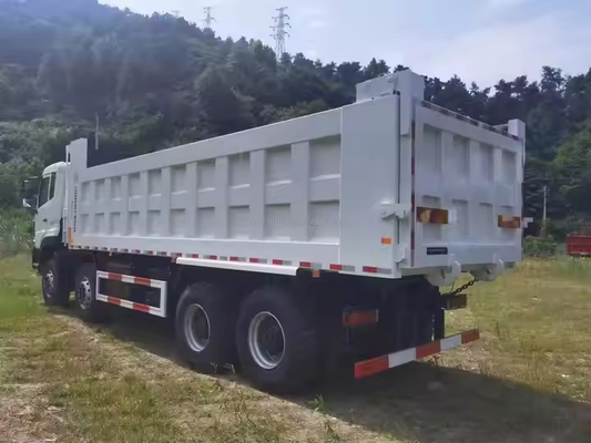 둥펑 아프리카 판매 중량용 50T 375hp 수동 변속기 디젤 연료 8*4 덤퍼 트럭