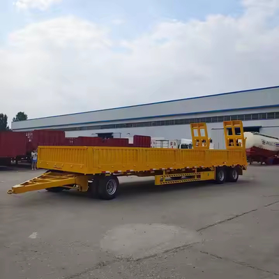 CIMC 3 Axles 40 -100T 대량 화물 운송 공용품 스틸 동물 측면 벽 트럭 울타리 반 트레일러