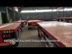 CIMC 평면 반 트레일러